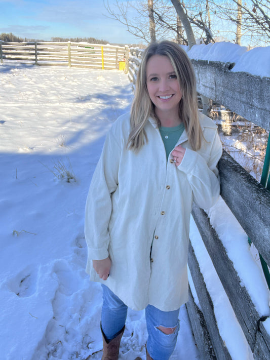 Corduroy Shacket