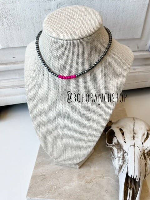 Bead Choker Necklace