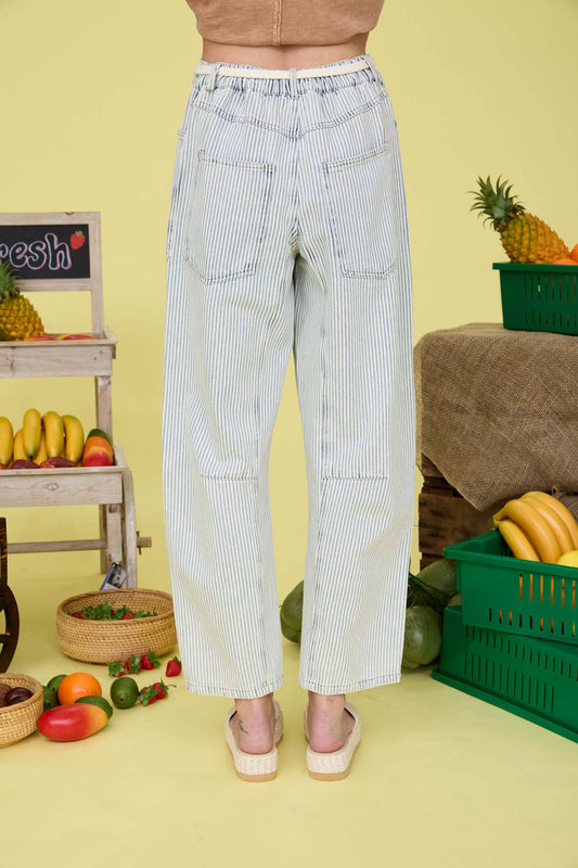ROPE STRIPE DENIM