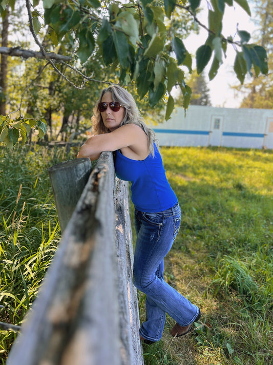 Cloe Tank Cobalt
