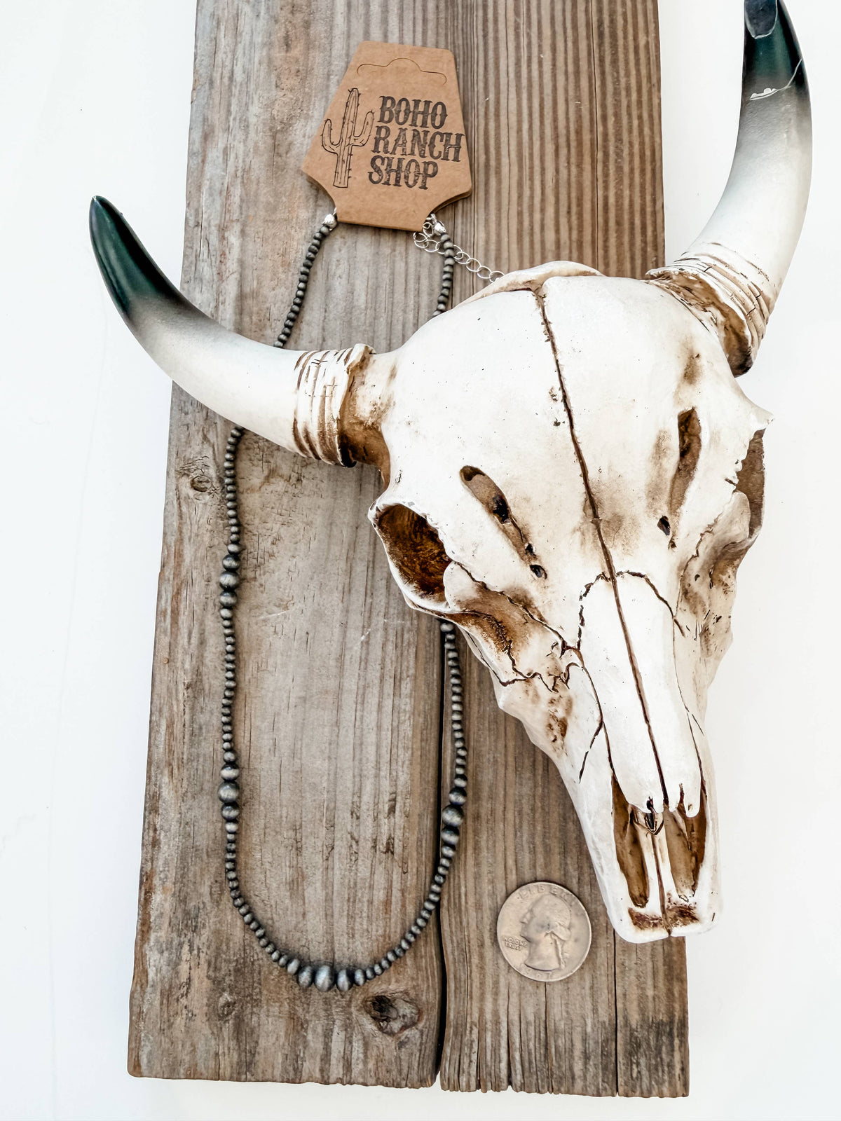 Western Style Navajo Pearl Necklace