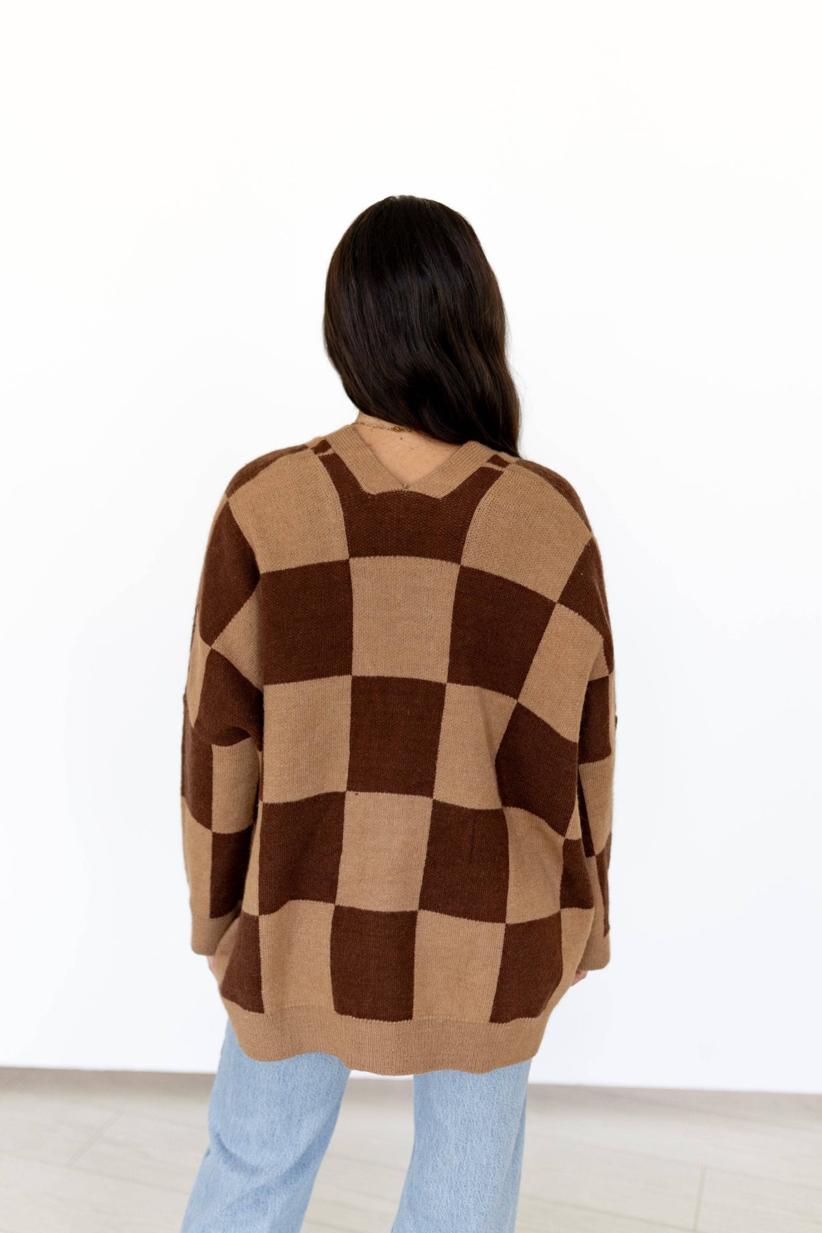 TH2977 BROWN CHECK HORSESHOE(7 Piece)