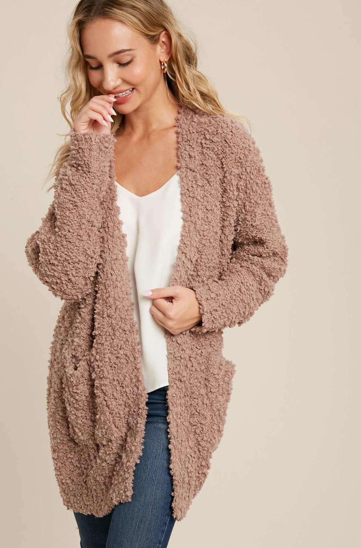 Popcorn Fluff Cardigan
