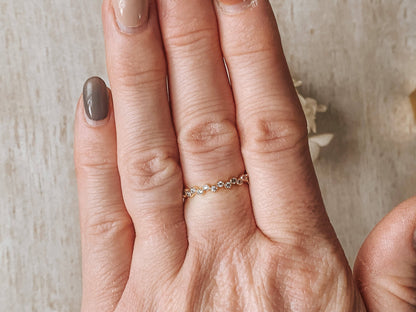 Vintage Scallop Ring