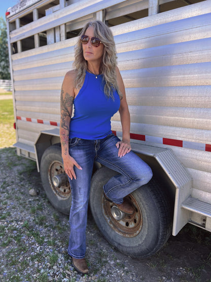 Cloe Tank Cobalt