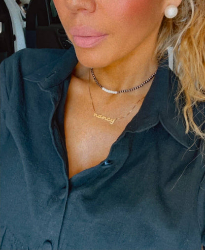 Bead Choker Necklace