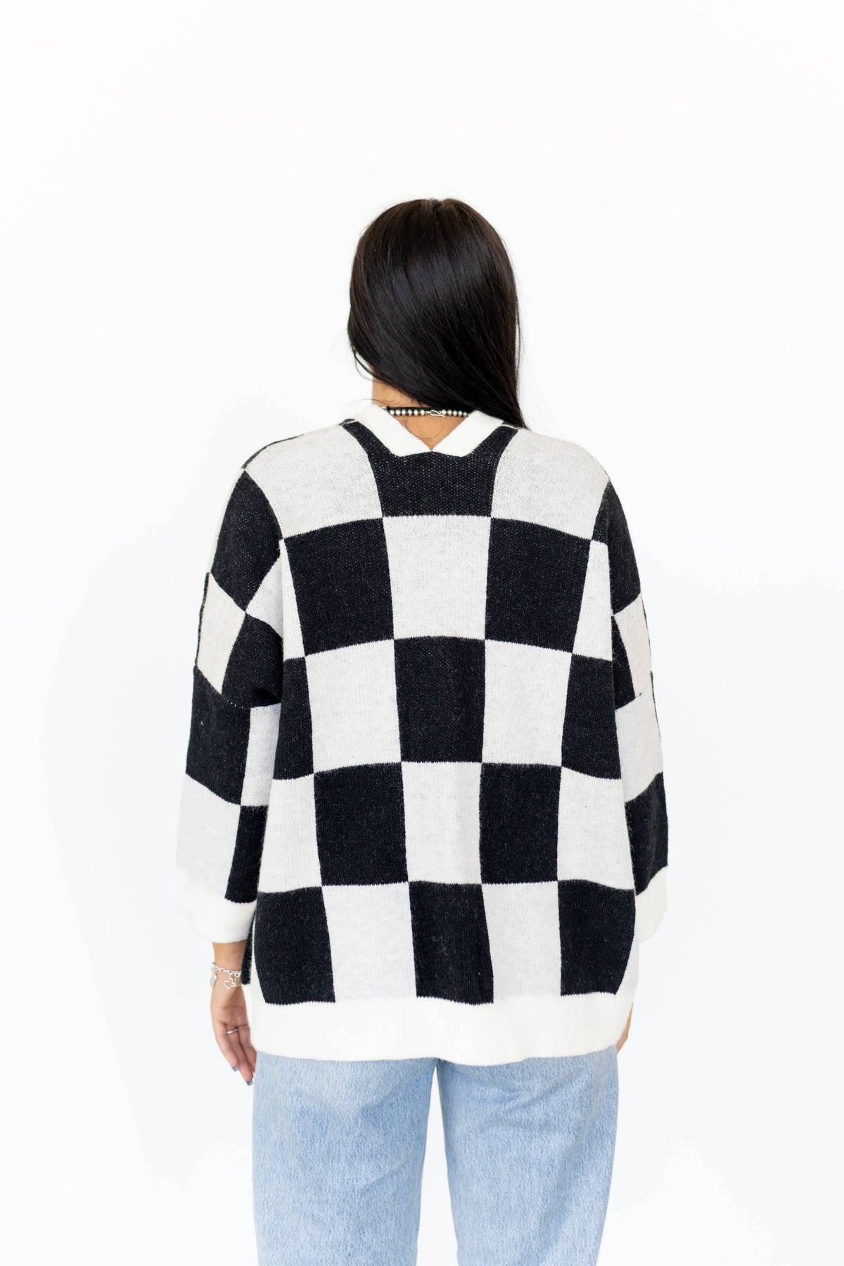 TH2977 BLACK CHECK HORSE(7 Piece)