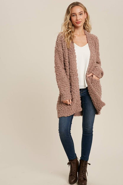 Popcorn Fluff Cardigan