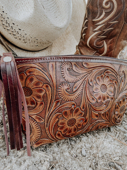 Tooled Toiletry Bag