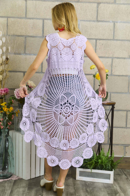 Hi-Low Crochet Tunic