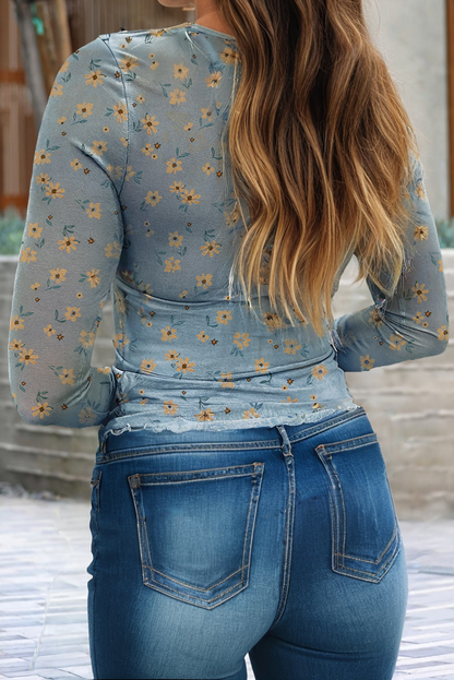 Southern Floral Mesh