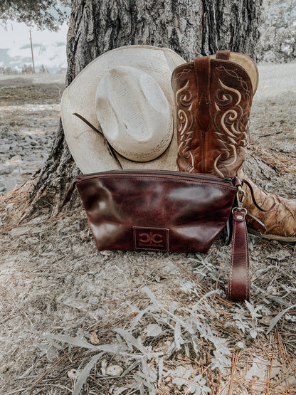 Tooled Toiletry Bag