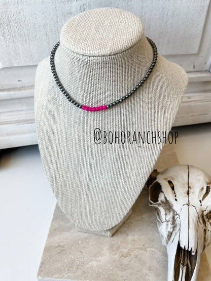 Bead Choker Necklace