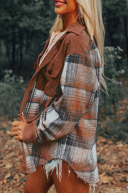 Plaid Corduroy