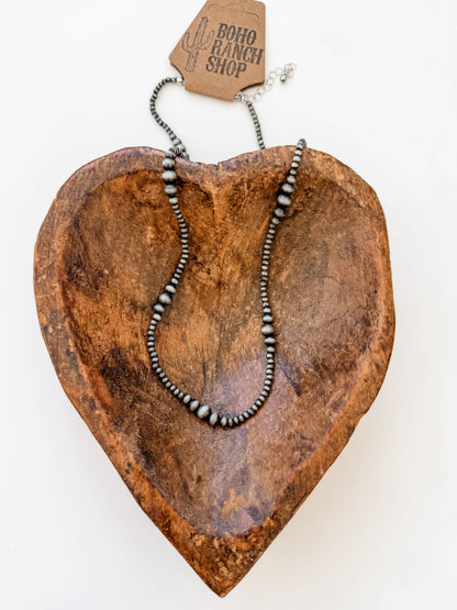 Western Style Navajo Pearl Necklace