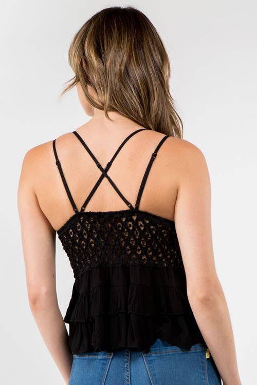 Cami Ruffled Tank