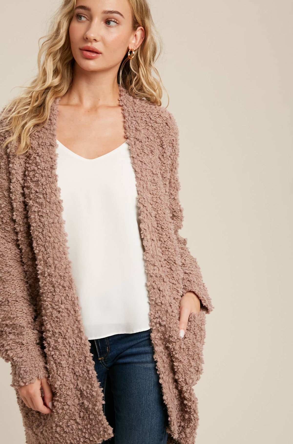 Popcorn Fluff Cardigan