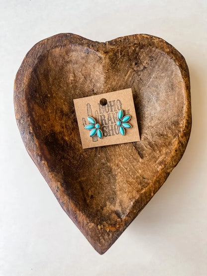Half Flower Earring