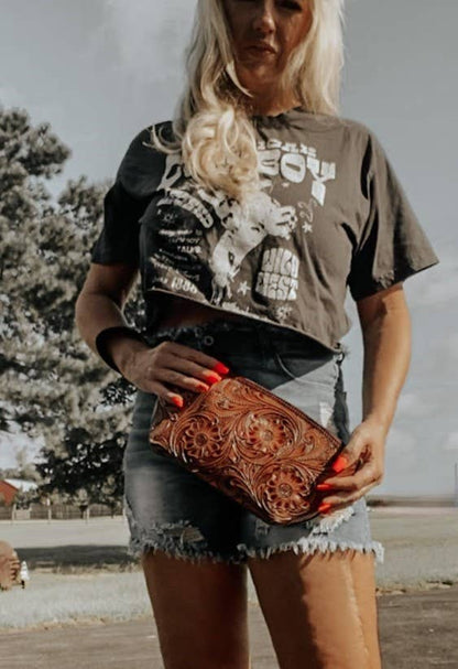 Tooled Toiletry Bag