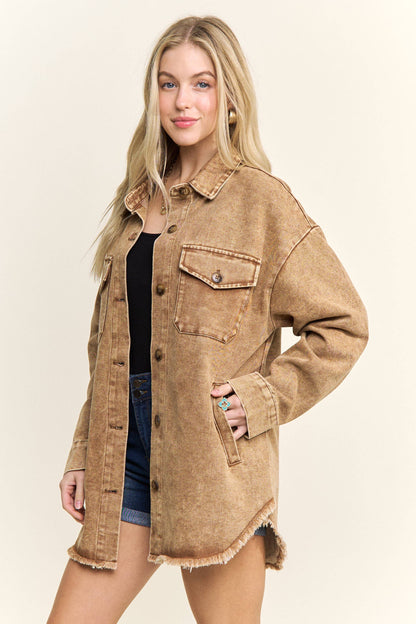 Tonya Frayed Jacket