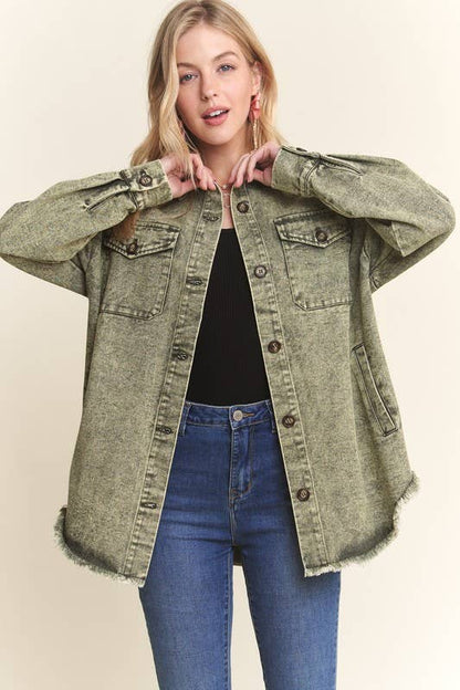 Tonya Frayed Jacket