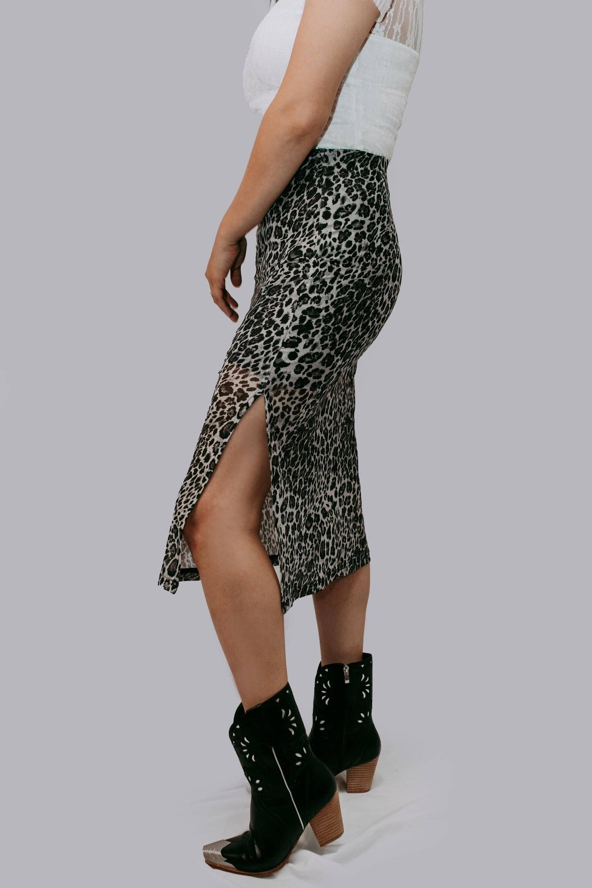Leopard Skirt