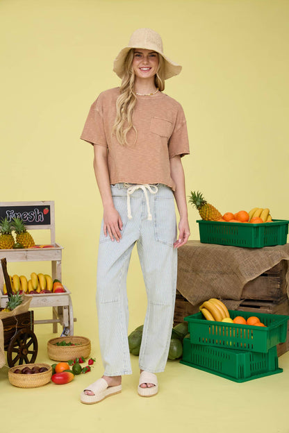 ROPE STRIPE DENIM
