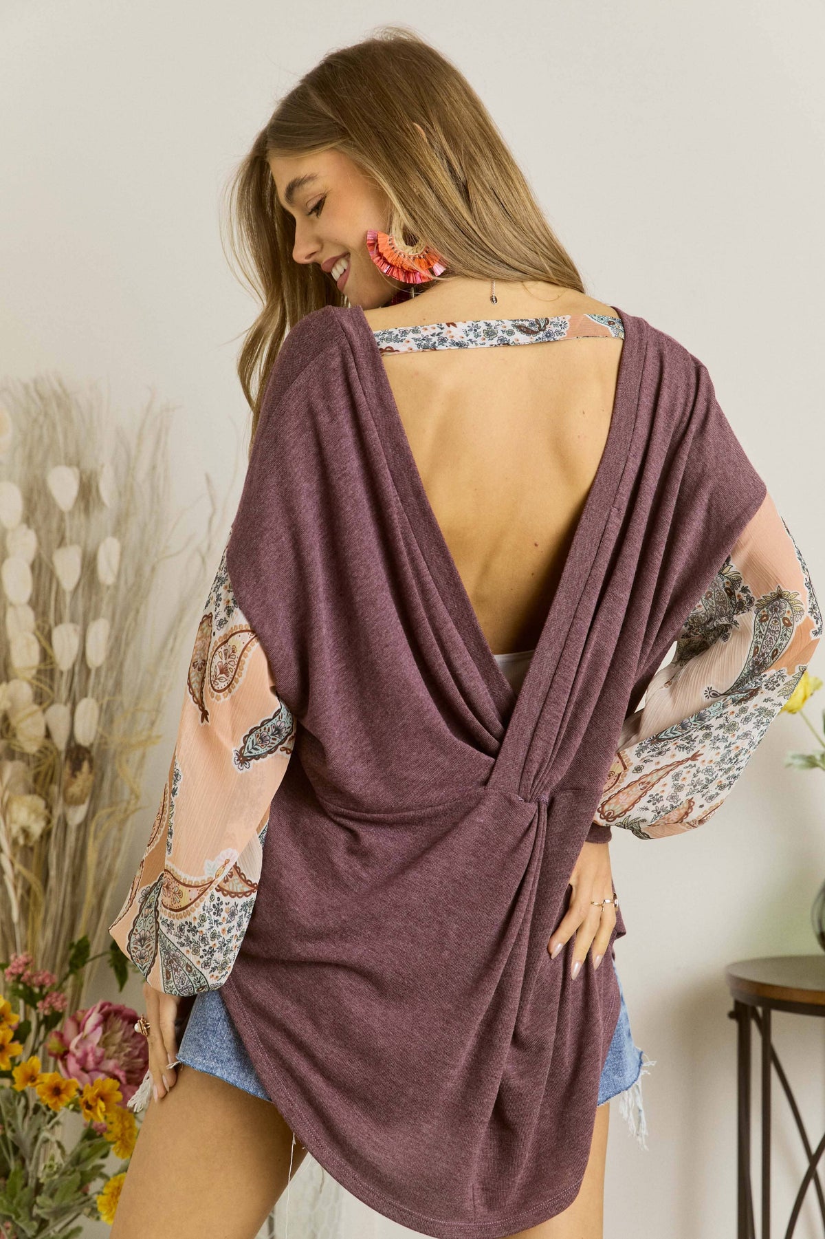 Twist Open Tunic
