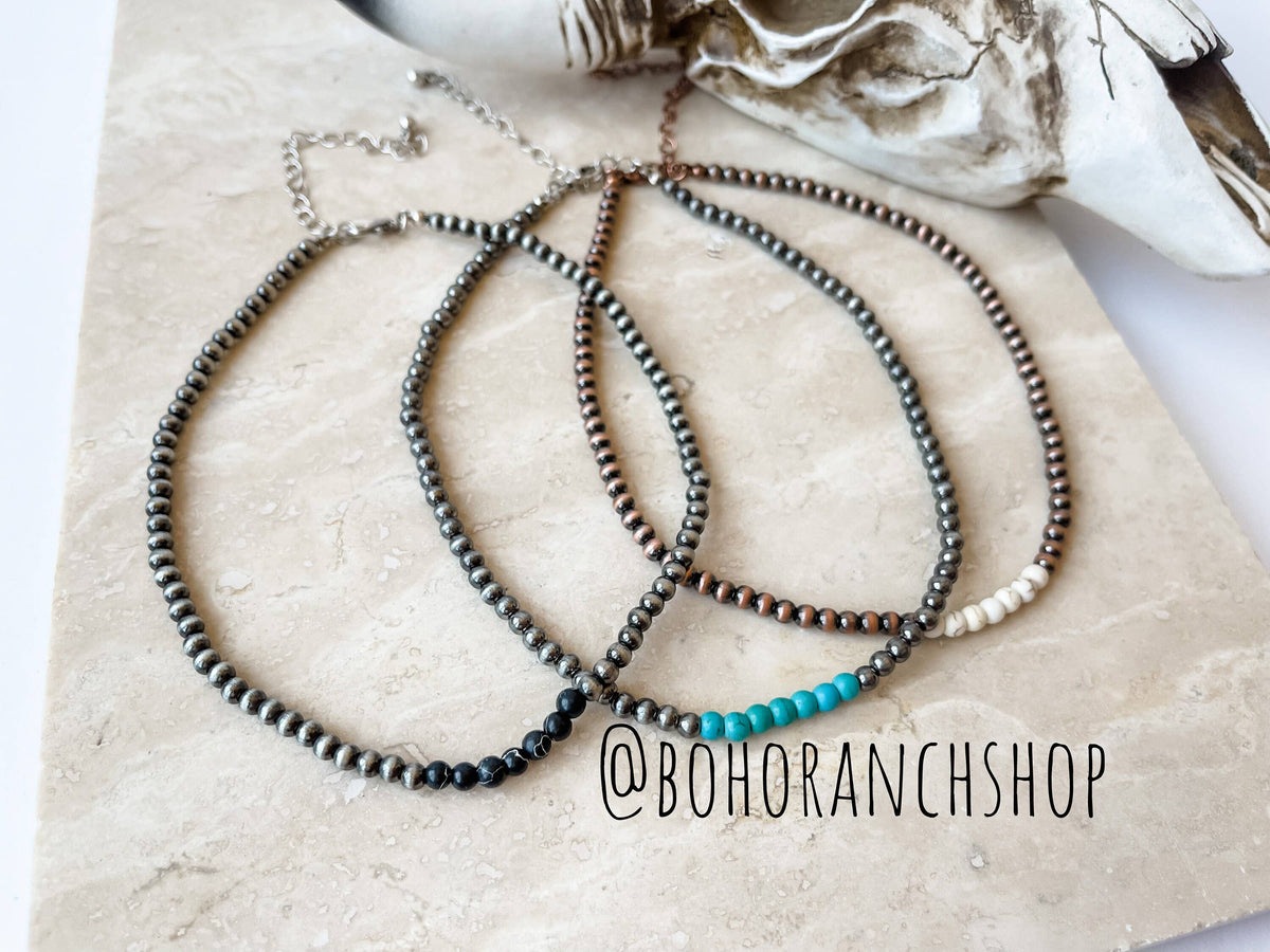Bead Choker Necklace