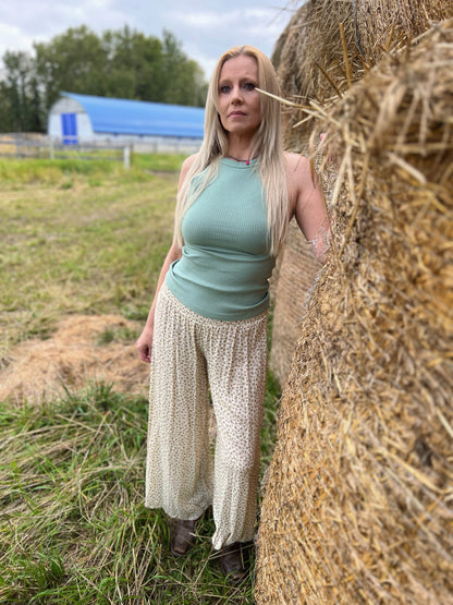 Cloe Tank - Sage