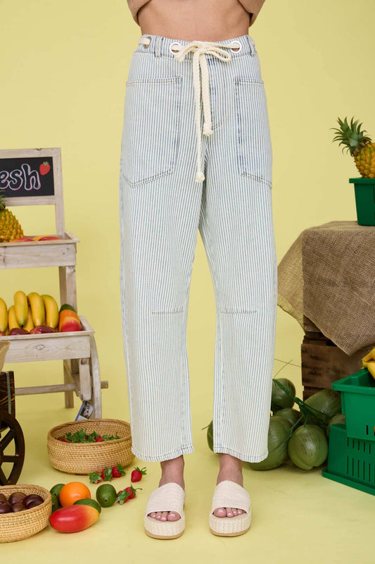 ROPE STRIPE DENIM