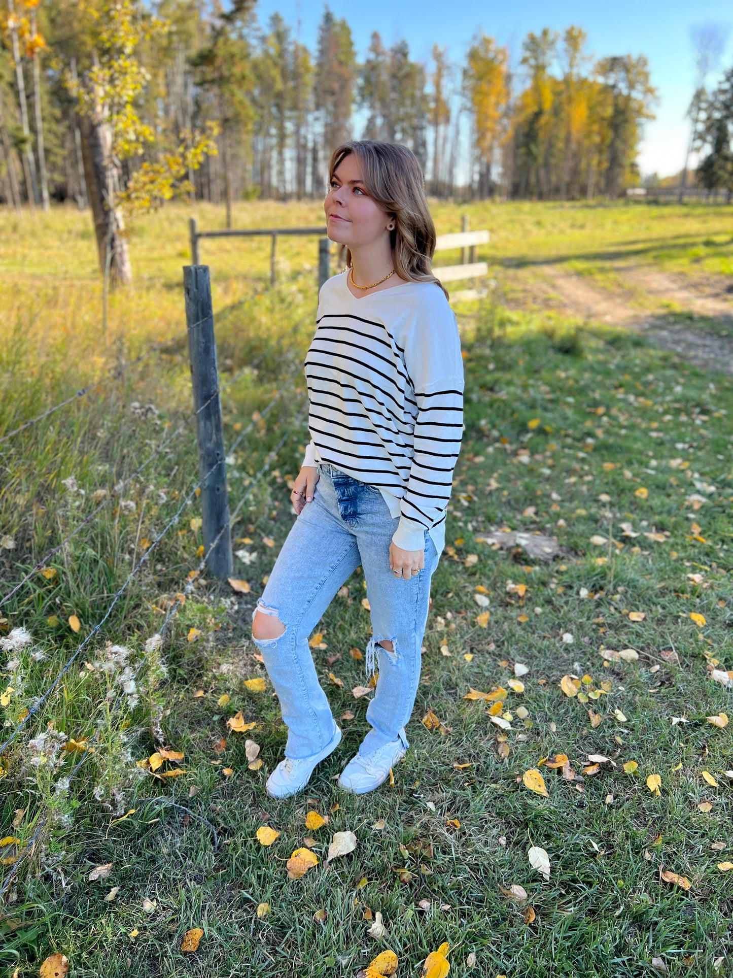 Everyday Stripped Top