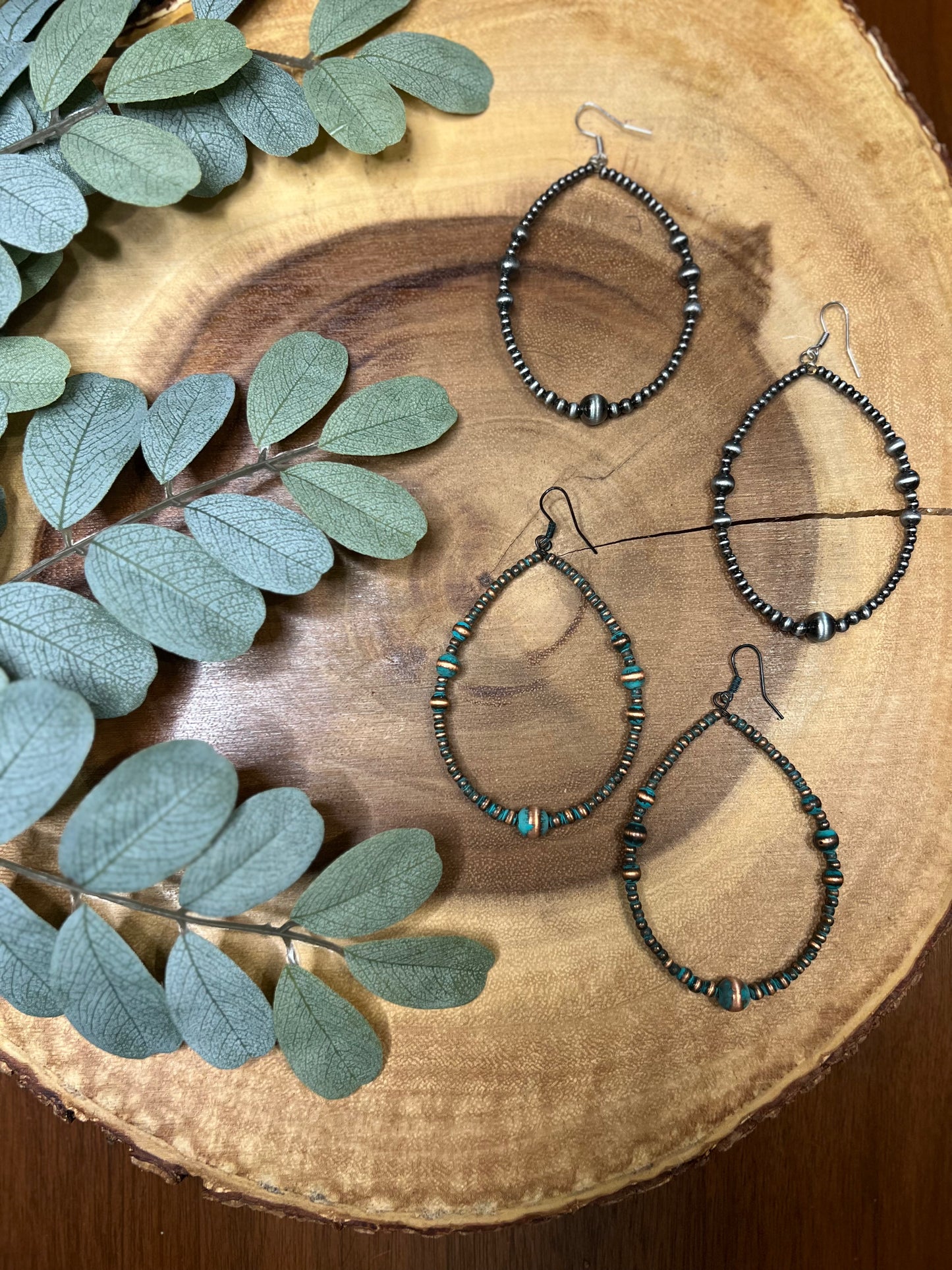 Teardrop Navajo Earring