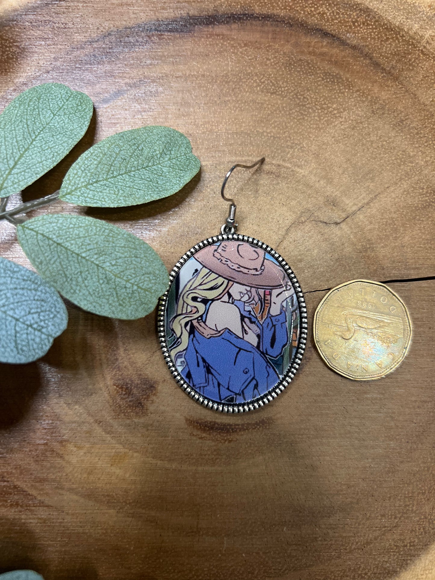 Cowgirl Blue Earring