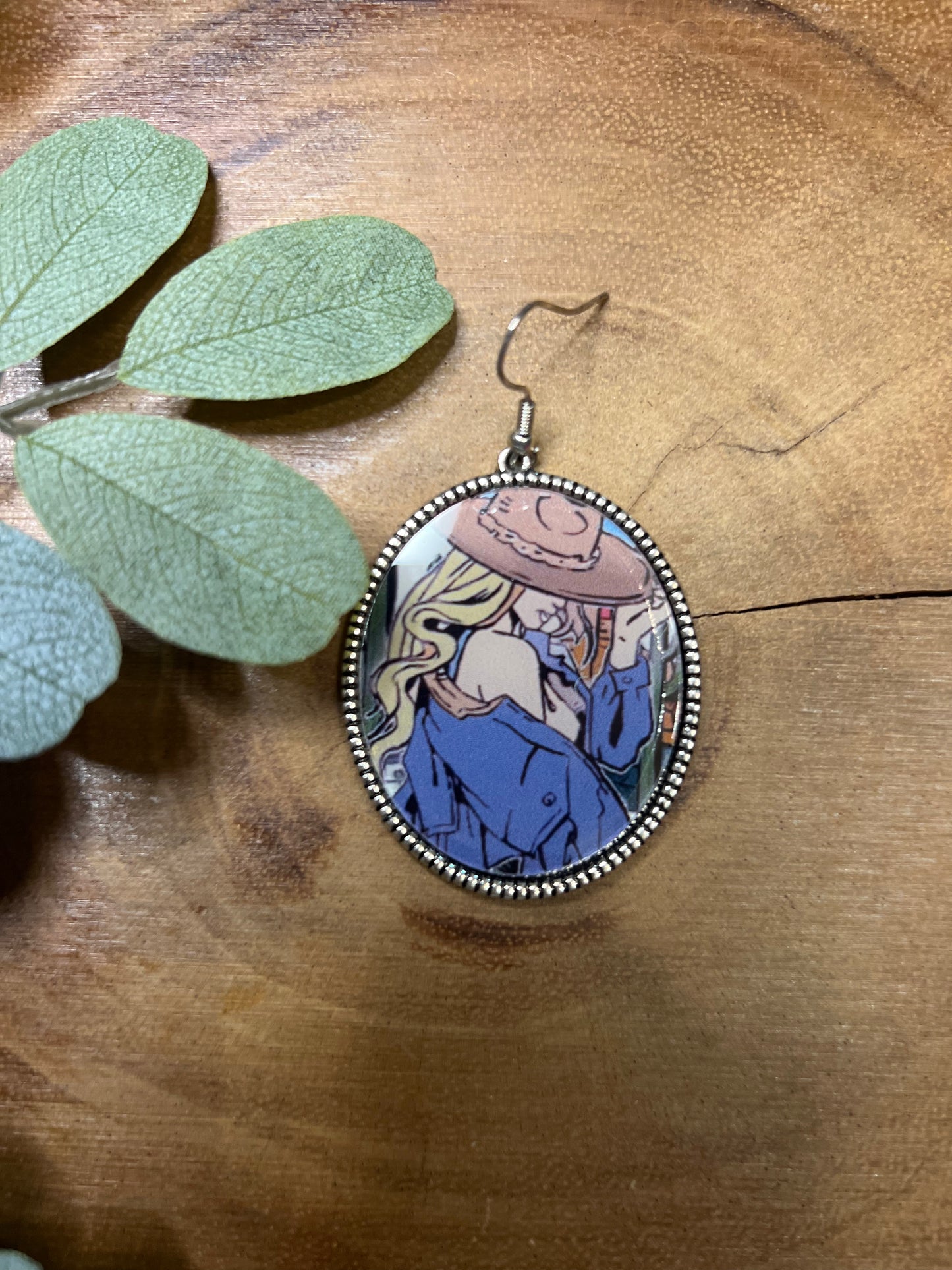 Cowgirl Blue Earring
