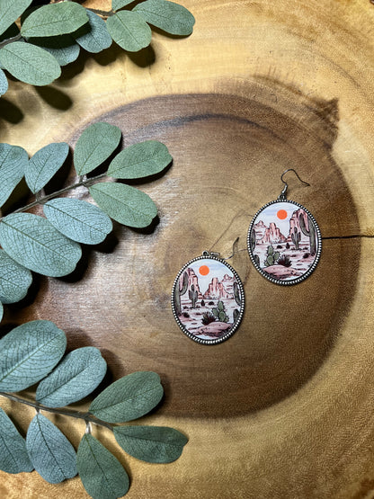 Desert Scenery Earrings