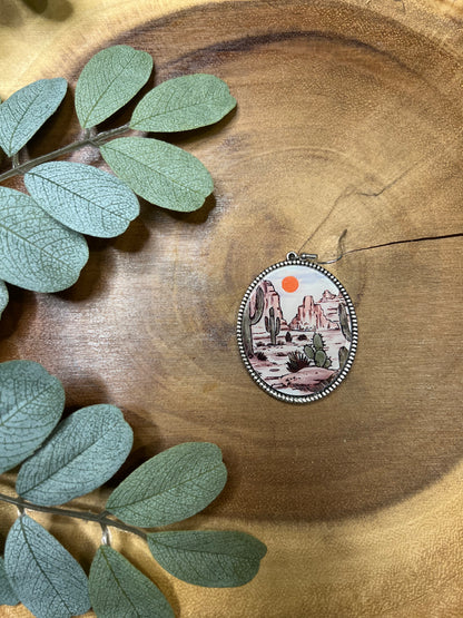 Desert Scenery Earrings