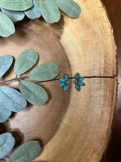 Half Flower Earring