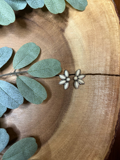 Half Flower Earring