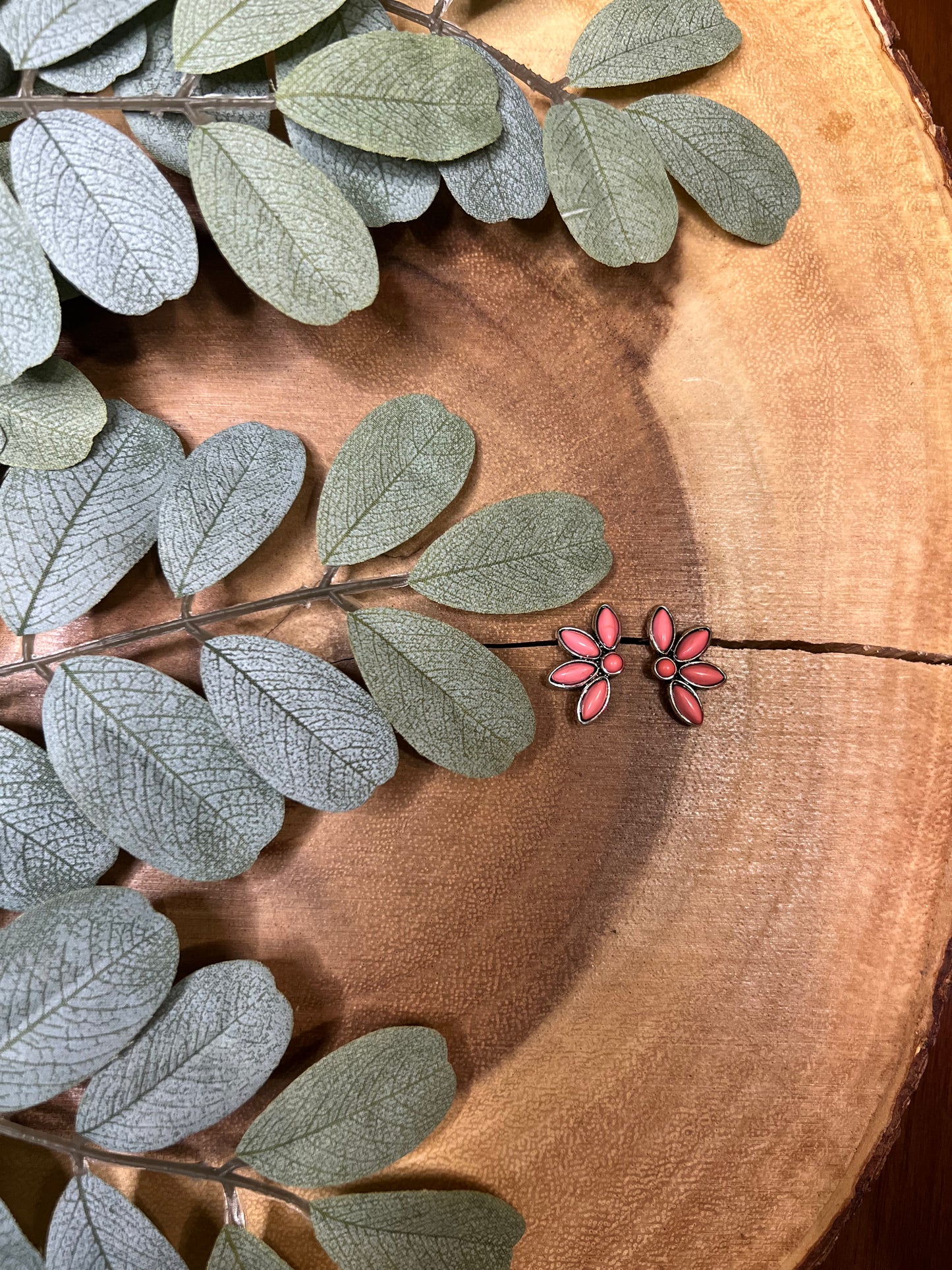 Half Flower Earring