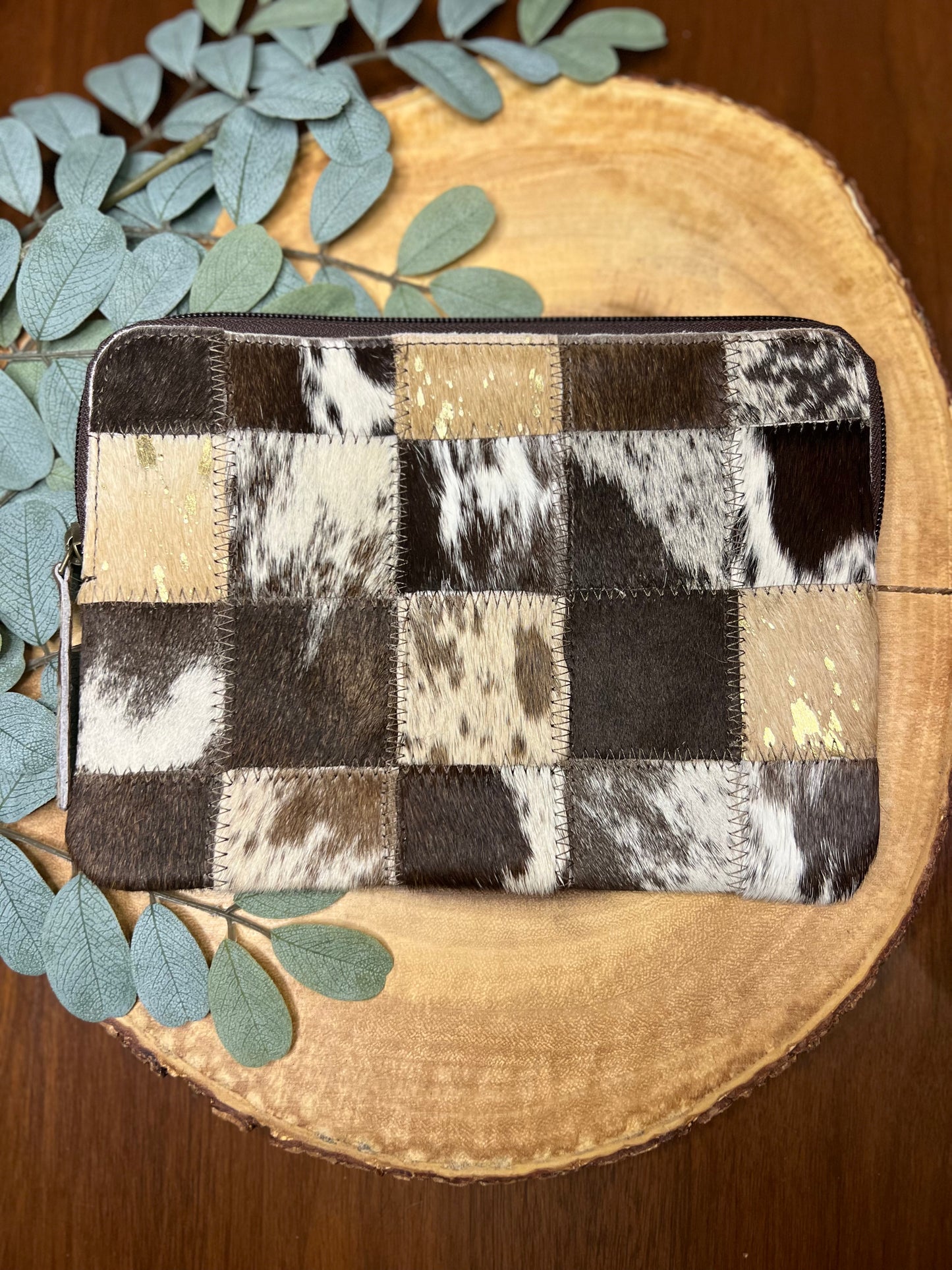 Cowhide Pouch Patches