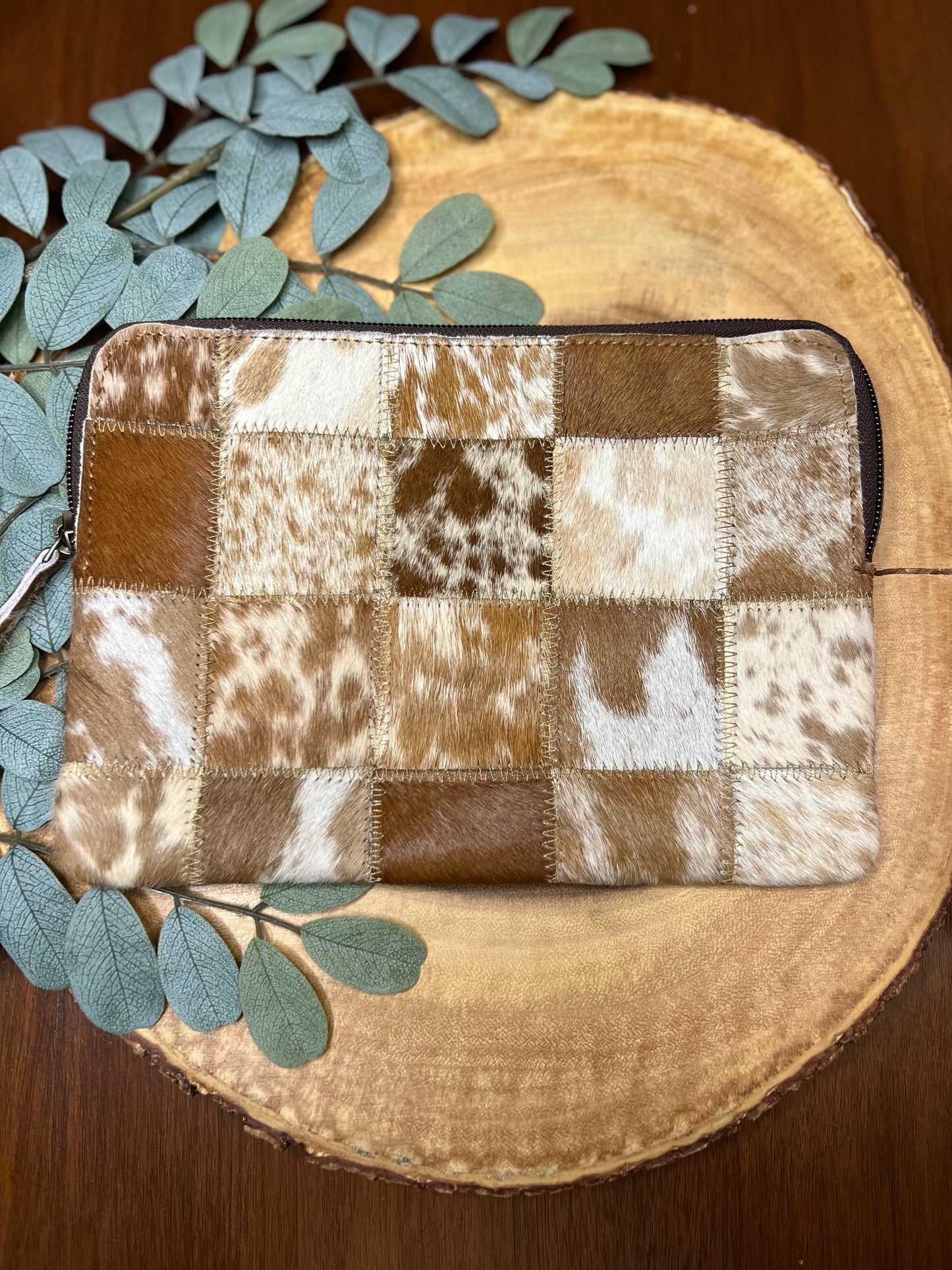Cowhide Pouch Patches