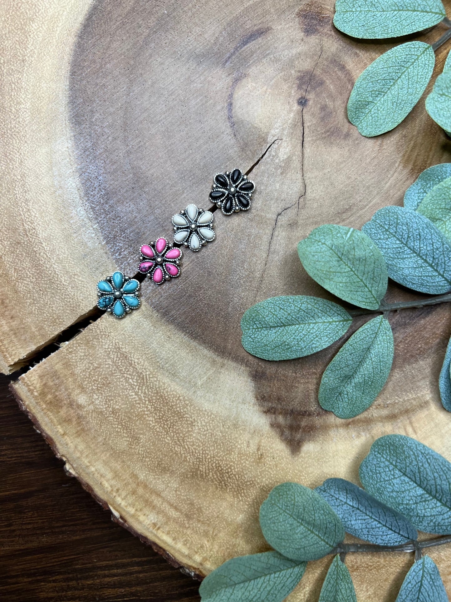 Flower Studs Earrings
