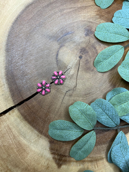 Flower Studs Earrings