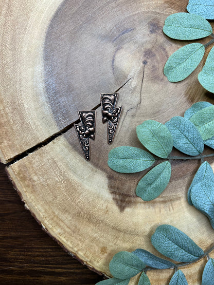 Floral Bolts Earrings