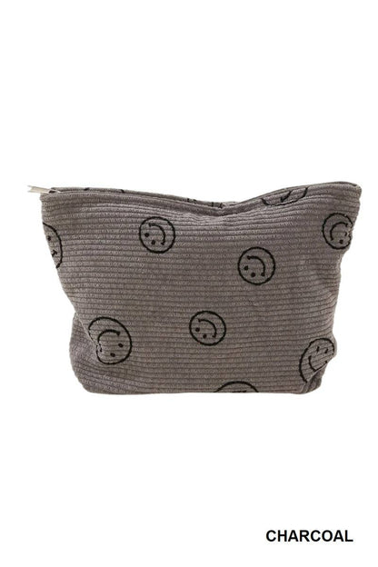 Smile Cosmetic Makeup Clutch Bag