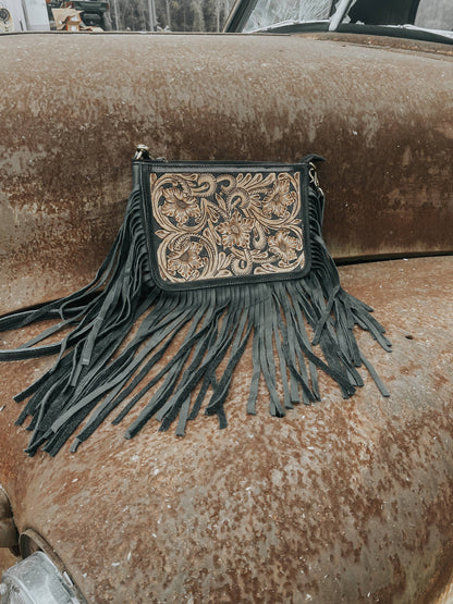 Special Edition Rio Grande Tooled Leather Purse Crossbody