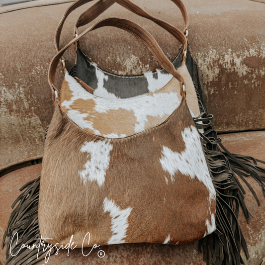 Victoria Cowhide Purse