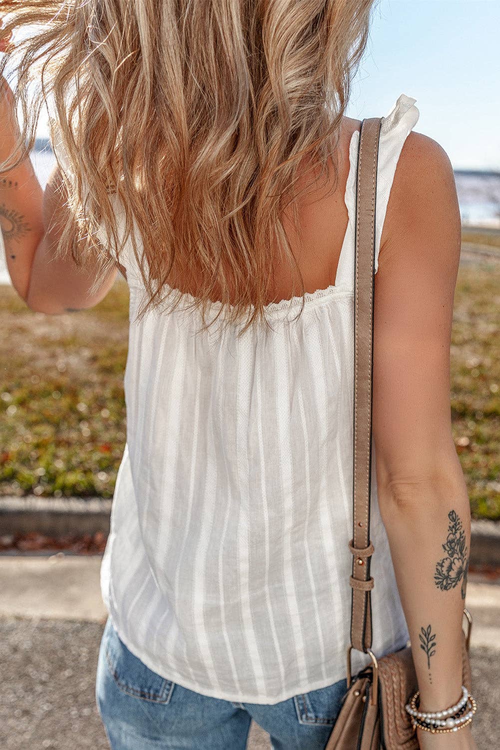 Buttoned Summer Tank