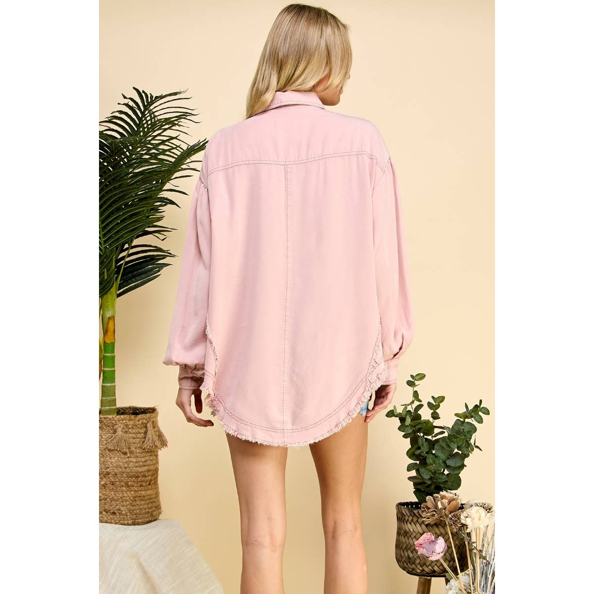 Dolly Frayed Blouse